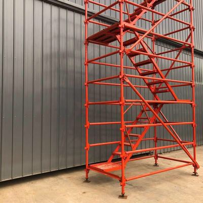 安全爬梯 橋梁墩柱組合式與箱式梯籠在工地施工中的應用